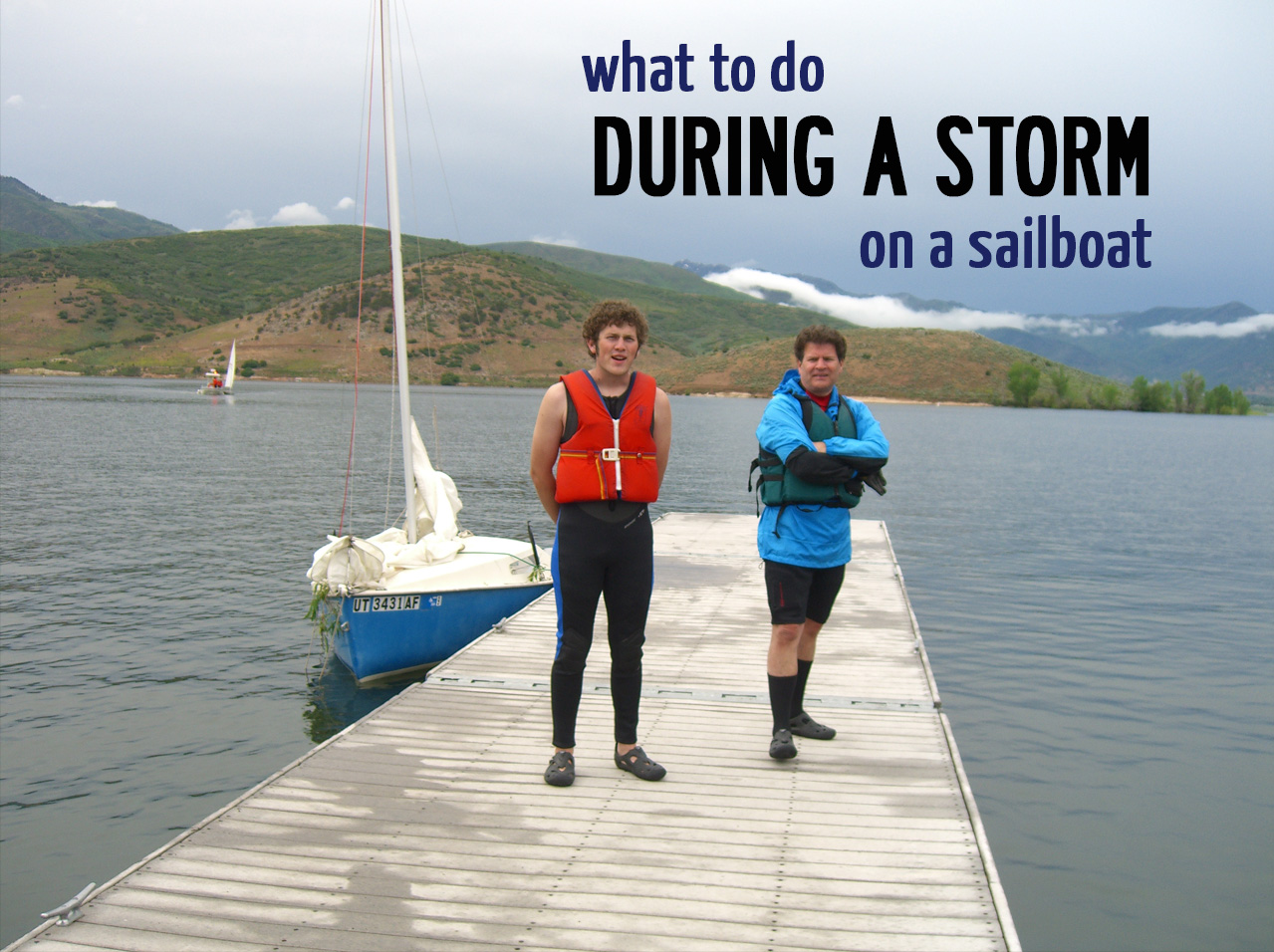 Seven tips on what to do during a storm on a sailboat